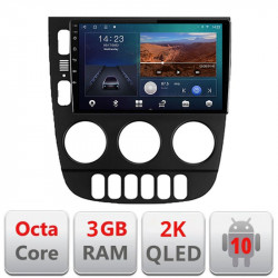 Navigatie dedicata Mercedes ML W163 1998-2005 Android ecran Qled 2K Octa Core 3+32 carplay android auto Kit-i20-2012+EDT-E309V3-2K