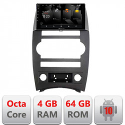 Navigatie dedicata Nakamichi Jeep Commander Android radio gps internet octa core 4+64 carplay android auto