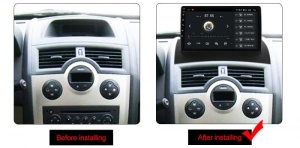 Navigatie dedicata Renault Megane 2 2002-2009, 4GB RAM 64GB ROM, Octacore, Android 13, Display QLED 9", DSP, Carplay, Android Auto, Internet, Youtube, Waze, WIFI, Bluetooth - Img 3