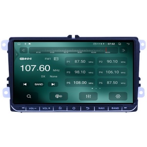 Navigatie dedicata Volkswagen, 4GB RAM 64GB ROM, Quadcore, Android 14, Display QLED, 9", DSP, Carplay&Android Auto, Suport camera AHD - Img 3