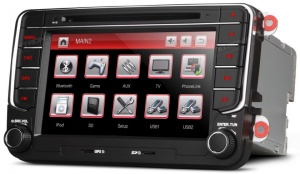 NAVIGATIE DEDICATA VOLKSWAGEN SKODA SEAT Xtrons PF73MTV DVD GPS TV CARKIT PRELUARE AGENDA TELEFONICA - Img 3