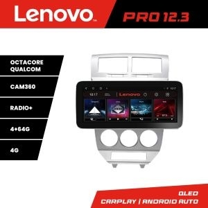 Navigatie Dodge Caliber 2006-2010 K-caliber-06 Lenovo PRO 4+64 12.3 inch qled android 4G DSP gps internet 32 KIT-caliber-06+PRO-12.3-4+64+KIT-10-9