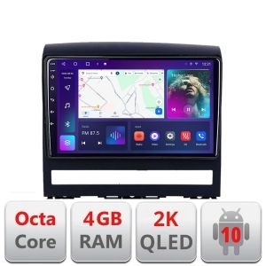 Navigatie Fiat Albea 2009-2014 C-Albea Android Octa Core Ecran 2K QLED GPS 4G 4+32GB 360 KIT-albea+EDT-E409-2K