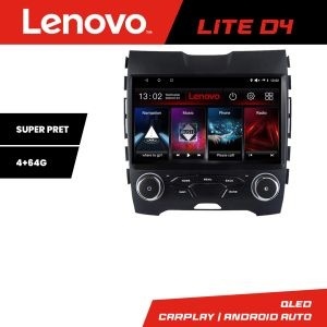 Navigatie Ford Edge 2015-2021 midline Lenovo Kit-edge-mid 4+64 GB Android Waze USB Navigatie Internet Youtube Radio kit-edge-mid+LITE-D4-9-4+64