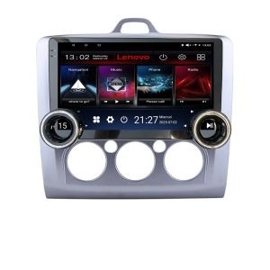 Navigatie Ford Focus clima manuala Kit-140-manual Lenovo 8 core 4+64 10.5 inch Incell 1K android Wifi 5Ghz gps internet 32 KIT-140-manual+LITE-10.5-4+64 - Img 2