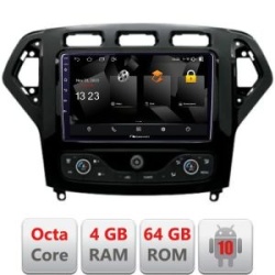 Navigatie Ford Mondeo 2007-2010 Android Octa Core 720p 4+64 DSP 360 camera carplay android auto KIT-mondeo-nav-07+NAM5510-A9Z