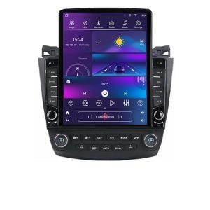 Navigatie Honda Accord 2004-2008 H-accord ecran tip TESLA 9.7" cu Android Radio Bluetooth Internet GPS WIFI 4+32GB DSP KIT-ACCORD+EDT-E710 - Img 2