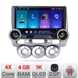 Navigatie Honda Fit Jazz 2004-2008 Edotec 4+64 10.5 inch Incell 1K android Wifi 5Ghz gps internet Kit-jazz KIT-jazz+EDT-E211-RK