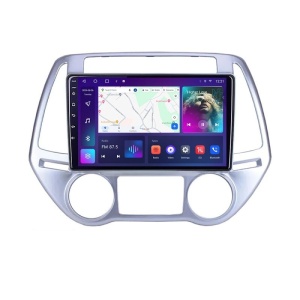 Navigatie Hyundai I20 2011-2014 manual si automat Android radio gps internet quad core 4+64 carplay android auto Kit-i20-2012+EDT-E309v3 - Img 2