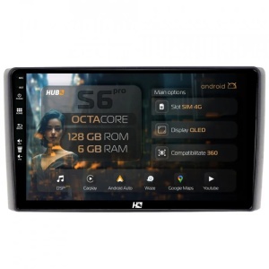 Navigatie Iveco Daily (2006-2014), 8GB RAM, Android, Octacore, Slot Sim 4G, DSP, GPS, Wi-FI, Carplay, Android Auto, USB, Bluetooth, Waze, Touchscreen, 9 Inch