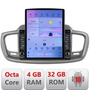 Navigatie KIA Sorento 2015-2018 Manual H-6528 ecran tip TESLA 9.7" cu Android Radio Bluetooth Internet GPS WIFI 4+32 KIT-6528+EDT-E710
