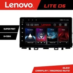 Navigatie Kia Stonic 2016-2020 Android radio gps internet 8 core 6+128 Lenovo KIT-stonic+LITE-9-6+128