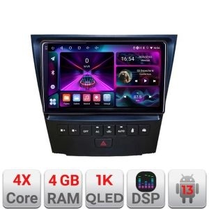 Navigatie Lexus GS-04 2004-2011 A- GS-04 4+64 InCell Display 1K Android Waze USB Navigatie Internet Youtube Radio kit-gs-04+EDT-E209-RK - Img 2