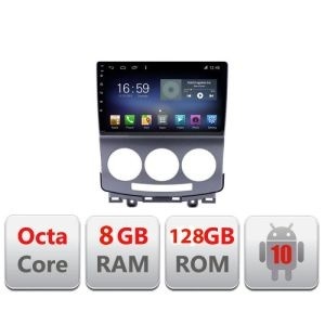 Navigatie MAZDA 5 2005-2010 Manual F-mz22 Octa Core cu Android Radio Bluetooth Internet GPS WIFI DSP 8+128GB 4G KIT-MZ22+EDT-E609