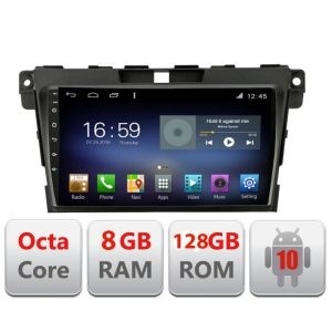 Navigatie MAZDA CX-7 2009 F-097 Octa Core cu Android Radio Bluetooth Internet GPS WIFI DSP 8+128GB 4G KIT-097+EDT-E609