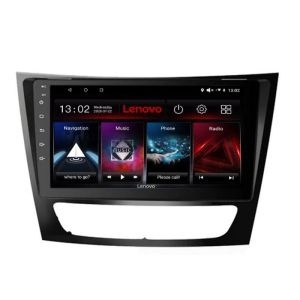 Navigatie Mercedes W211 W219 Lenovo Kit-090 8 core QLED 2K 4+64 360 Android Waze USB Navigatie Internet Youtube Radio KIT-090+PRO-2K-9-4+64 - Img 2