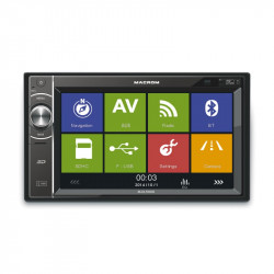 NAVIGATIE MULTIMEDIA MACROM M-DL5000 2DIN USB SD PLAYER GPS CARKIT