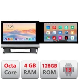 Navigatie Opel Astra J Kit-072 2 ecrane 8 core 4+128 21.6 inch Incell android Wifi 5Ghz gps internet KIT-072+EDT-E424 - Img 2