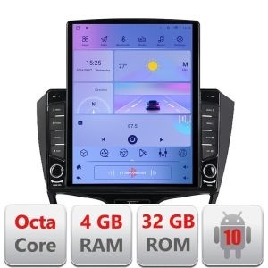 Navigatie Opel Karl 2017- H-karl ecran tip TESLA 9.7" cu Android Radio Bluetooth Internet GPS WIFI 4+32GB DSP 4G Octa KIT-karl+EDT-E710