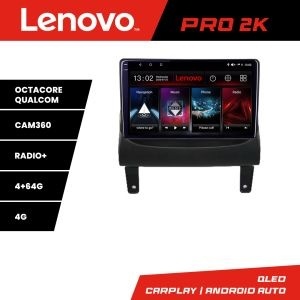 Navigatie Opel Meriva 2010-2017 Android radio gps internet 8 core QLED 2K 4+64 360 Lenovo KIT-meriva+PRO-2K-9-4+64