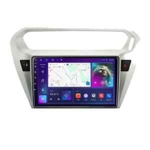 Navigatie Peugeot 301 Citroen C-Elisee C-301 Android Octa Core Ecran 2K QLED GPS 4G 4+32GB 360 KIT-301+EDT-E409-2K - Img 2