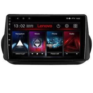 Navigatie Peugeot Bipper, Citroen Nemo, Fiat Qubo 2008-2017 Android radio gps internet 4+64 Lenovo KIT-bipper+LITE-D4-10-4+64 - Img 2