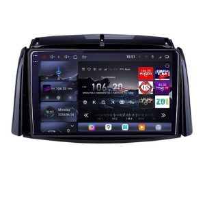Navigatie Renault Koleos 2009-2016 Edotec Kit-KOLEOS 8 core QLED 2K 12+256GB 360 Android Waze USB Navigatie Internet Youtube Radio KIT-KOLEOS+EDT-E809-2K - Img 2