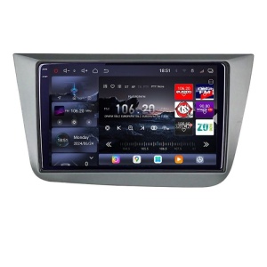 Navigatie Seat Leon 2005-2012 Edotec Kit-leon05 8 core QLED 2K 16+512GB 360 Android Waze USB Navigatie Internet Youtube Radio kit-leon5+EDT-E809-2K - Img 2
