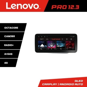 Navigatie Seat Leon 2005-2012 K-leon05 Lenovo PRO 4+64 12.3 inch qled android 4G DSP gps internet kit-leon5+PRO-12.3-4+64