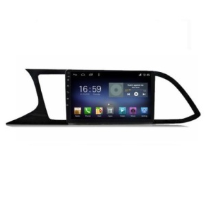 Navigatie Seat Leon 2013-2020 F-306 Octa Core cu Android Radio Bluetooth Internet GPS WIFI DSP 8+128GB 4G KIT-306+EDT-609 - Img 2