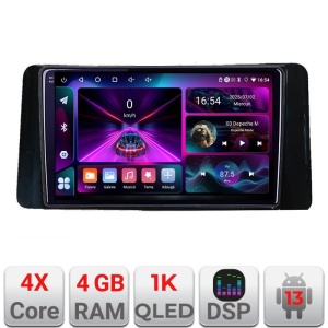 Navigatie Skoda Kamiq 2019- Android radio gps internet 4+64 InCell Display 1K Kit-kamiq+EDT-E210-RK KIT-kamiq+EDT-E210-RK