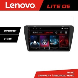 Navigatie Skoda Octavia 3 Lenovo Kit-279 8 core 6+128 GB Android Waze USB Navigatie Internet Youtube Radio KIT-279+LITE-10-6+128