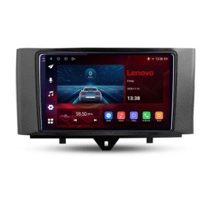 Navigatie Smart ForTwo gen 2 2007-2013, Lenovo Ultra Original, Qualcomm 8-Core, 4G, Camera 360, CarPlay Wireless, 4+64GB, 9" KIT-SMART10+ULTRA-9-4+64-6115 - Img 2