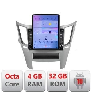 Navigatie Subaru Legacy 2010-2015 G-458 ecran tip TESLA 9.7" cu Android Radio Bluetooth Internet GPS WIFI 4+32GB DSP 4 KIT-458+EDT-E709