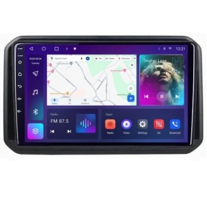 Navigatie Suzuki Ignis 2016- B-IGNIS16 Android Ecran QLED octa core 4+64 carplay android auto KIT-IGNIS16+EDT-E309V3 - Img 2