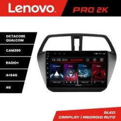 Navigatie Suzuki S-Cross Lenovo Kit-337 8 core QLED 2K 4+64 360 Android Waze USB Navigatie Internet Youtube Radio KIT-337+PRO-2K-9-4+64