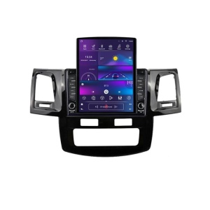 Navigatie Toyota Hilux 2008-2014 K-143 ecran tip TESLA 9.7" cu Android Radio Bluetooth Internet GPS WIFI 2+32 DSP Quad KIT-143+EDT-E708 - Img 2