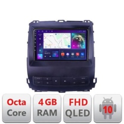Navigatie Toyota Prado J120 2002-2009 B- j120 Android Ecran QLED octa core 4+64 carplay android auto kit-j120+EDT-E309V3 v1 kit-j120+EDT-E309V3_v1