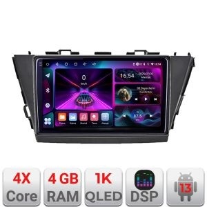 Navigatie Toyota Prius 5 Plus 2012-2020 Android radio gps internet 4+64 InCell Display 1K kit-prius5-plus+EDT-E209-RK