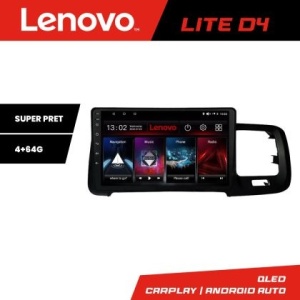 Navigatie Volvo S60 2014-2018 cu sistem Sensus Connect Lenovo Kit-s60-14 4+64 GB Android Waze USB Navigatie Internet Youtube R kit-s60-14+LITE-D4-9-4+64