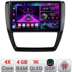 Navigatie VW Jetta 2011-2018 A-JETTA-15 4+64 InCell Display 1K Android Waze USB Navigatie Internet Youtube Radio KIT-JETTA-15+EDT-E210-RK