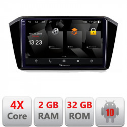 Navigatie VW Passat 2015- 5230-518 Android Ecran 720P Quad Core 2+32 carplay android auto KIT-518+NAM5230-AXZ