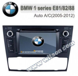 NAVIGATIE WITSON W2-D9737B DEDICATA BMW SERIA 1 E81 E82 SERIA 3 E90 E91 E92 E93 CLIMA AUTOMATA INTERNET 3G DVD GPS TV CARKIT PRELUARE AGENDA TELEFONICA