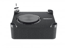 PACHET SUBWOOFER AUDISON APBX 8 DS + AMPLIFICATOR HERTZ D POWER 1 + KIT DE CABLURI COMPLET