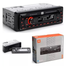 Receptor audio 1DIN JBL CELEBRITY 100 RADIO CU PLAYER USB SD BLUETOOTH ILUMINARE ROSU