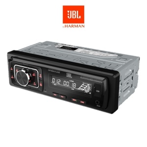 Player auto 1 DIN JBL Celebrity 150, 4 X 50W, Bluetooth, A2DP, USB, SD Card, AUX, Leduri Rosii