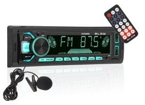 RECEPTOR MEDIA DIGITAL PLAYER 1DIN BLOW AVH-8890 RADIO BLUETOOTH MP3 USB SD MULTICOLOR CONTROL DIN APLICATIE ANDROID/IOS