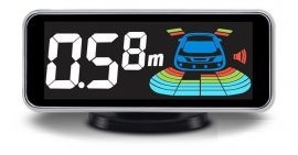 Senzori parcare fata spate cu temporizare cu 6 senzori si display LCD S3068-6