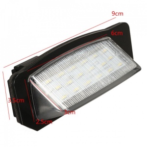 Set 2 Lampi Numar Led Mitsubishi Lancer VIII Sportback, Outlander 2 - BTLL-214, BTLL-215