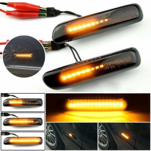Set 2 Semnalizari Aripa LED Dinamice BMW E46, E46 Compact Non-Facelift - D0247